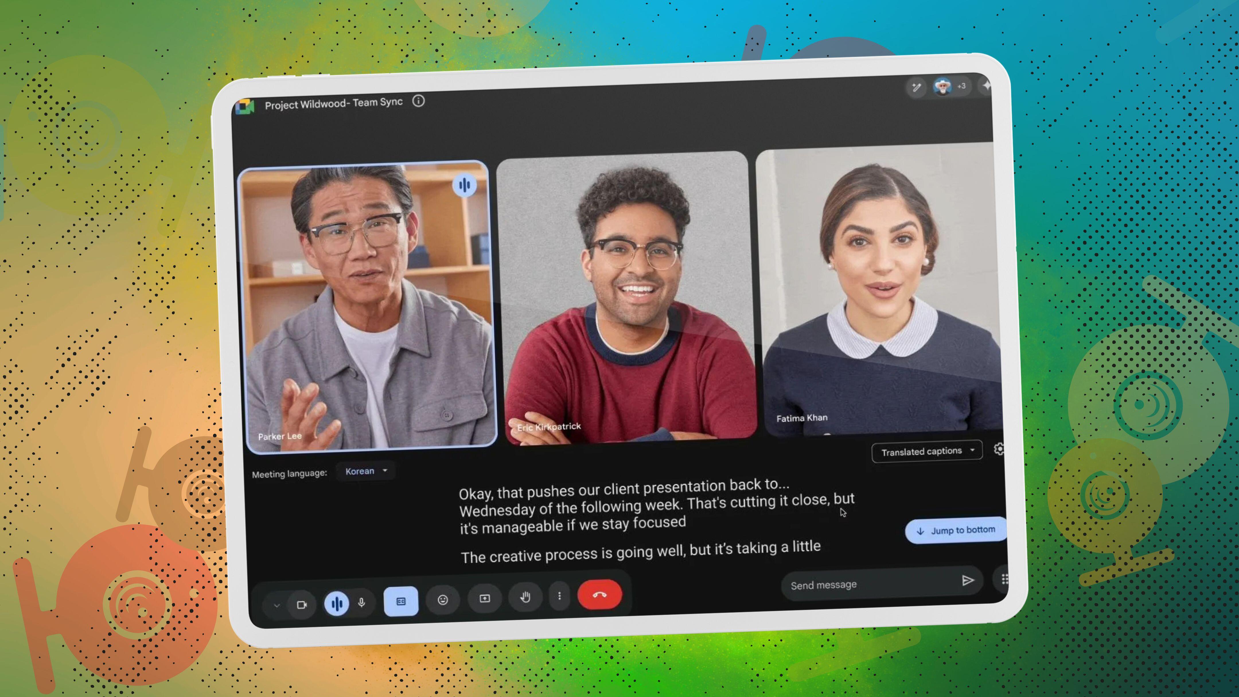 Google rolls out new features for Meet, including a 30 minute caption history and Gemini-powered 'Next Steps'