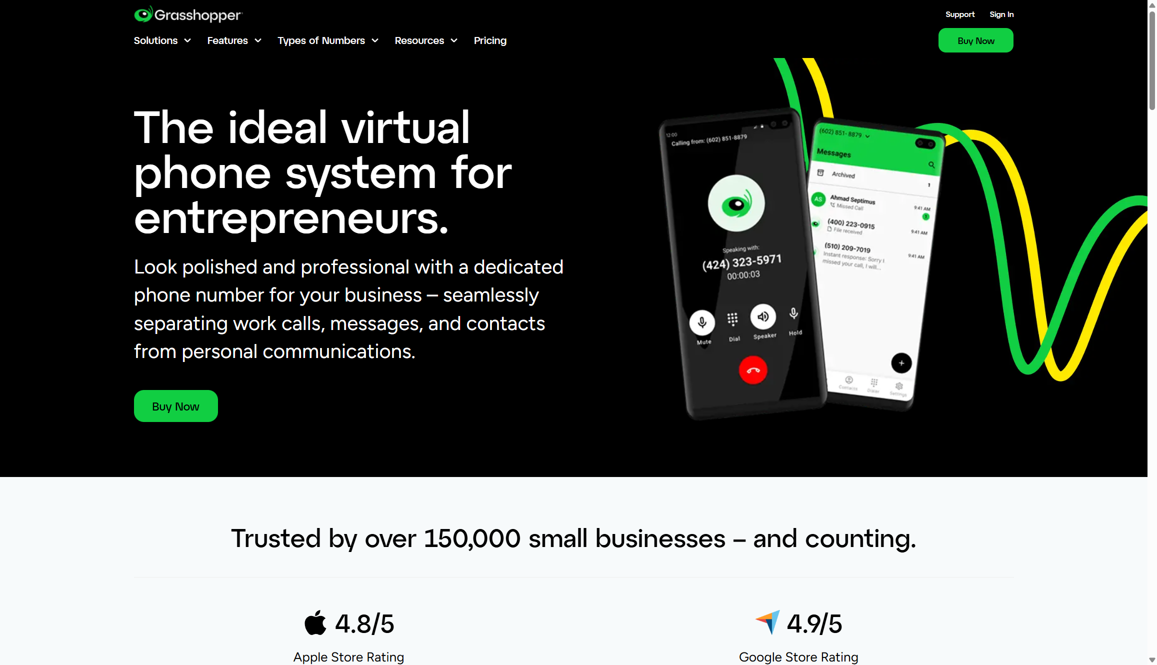 grasshopper homepage