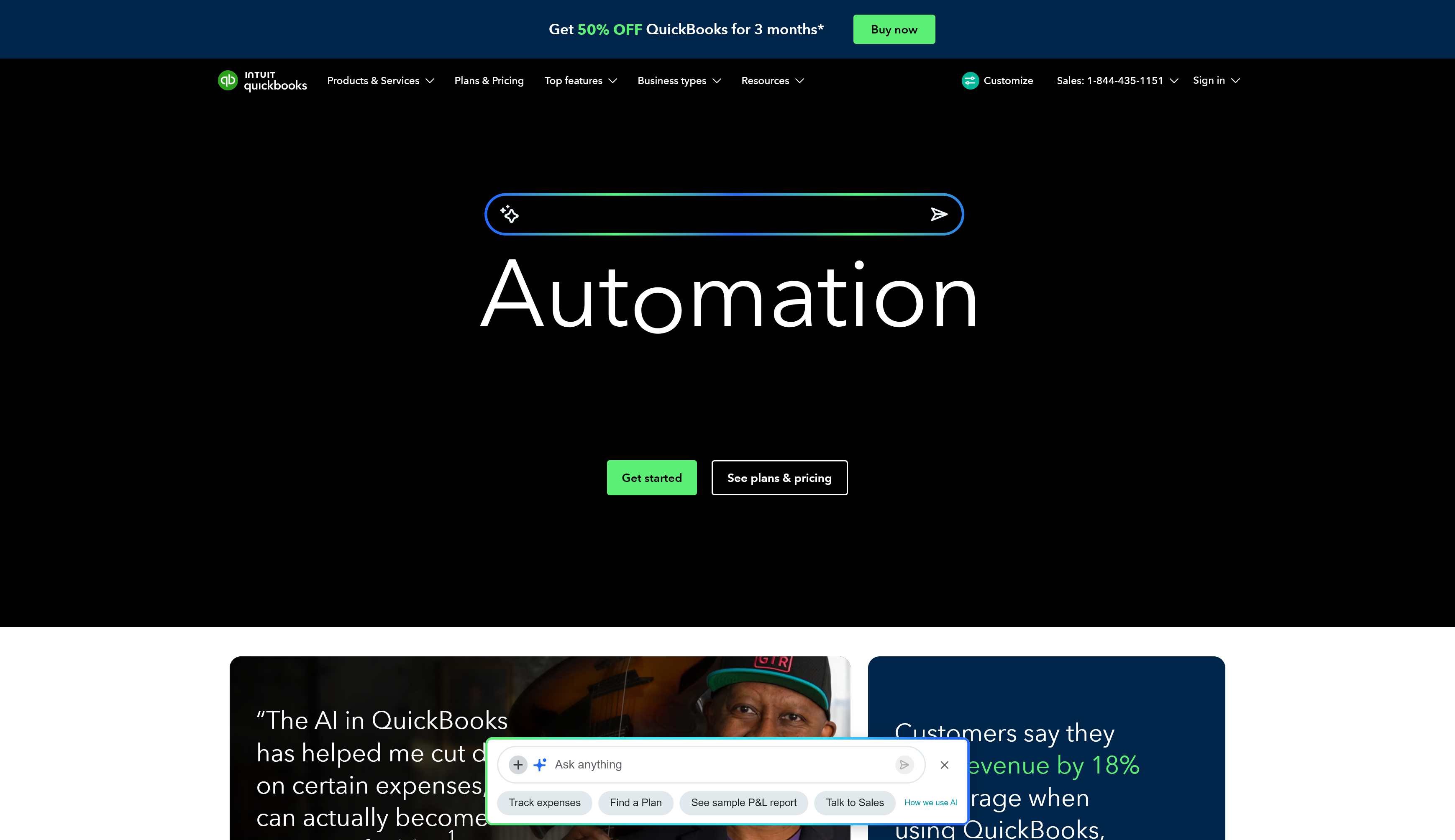 quickbooks-online homepage